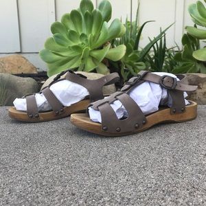 Sanita Olsie Low flex wood sandal